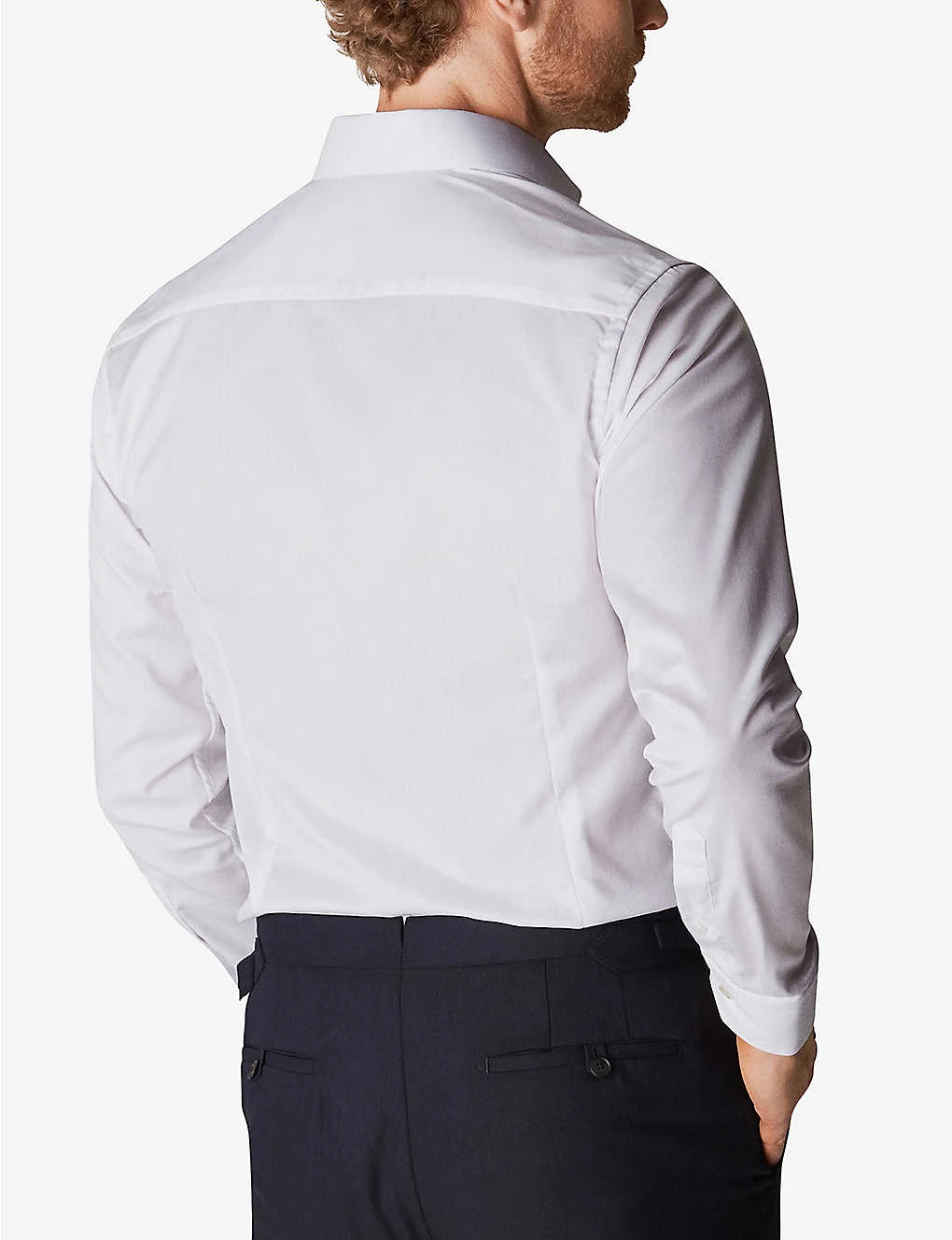 ETON Slim-fit Single-cuff Cotton-twill Shirt - Image 3