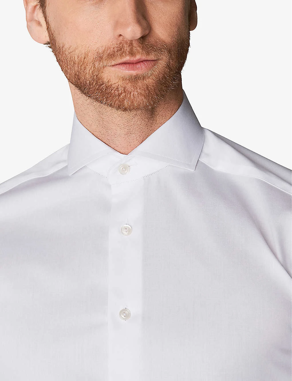 ETON Slim-fit Single-cuff Cotton-twill Shirt - Image 4