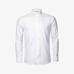 ETON Contemporary-fit Single-cuff Cotton-twill Shirt