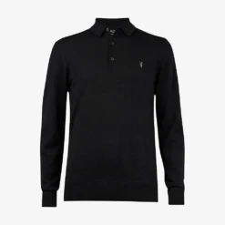 AllSaints Mode Slim-fit Wool Polo Shirt
