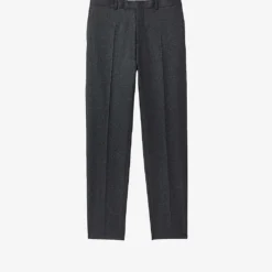 Sandro Slim-fit Wool-flannel Trousers