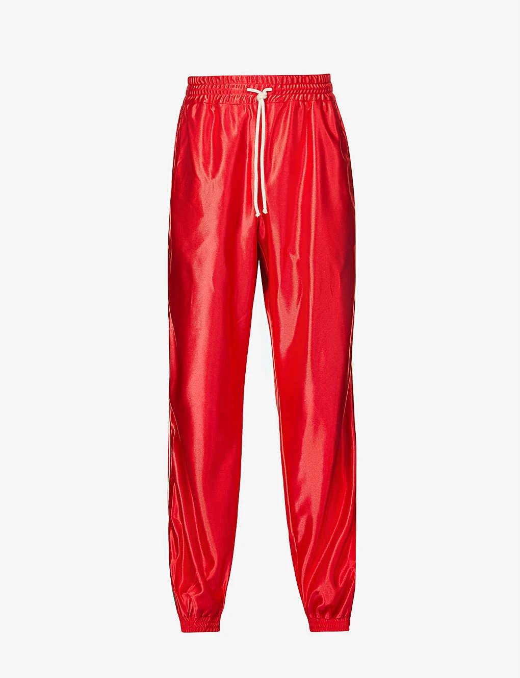 Gucci Branded Metallic Relaxed-fit Shell Jogging Bottoms