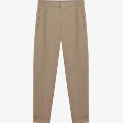 Reiss Brighton Tapered Relaxed-fit Woven Trousers