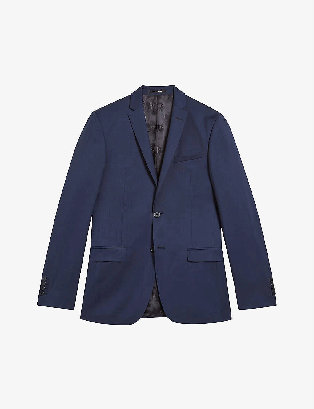 Ted Baker Perthjs Single-breasted Wool Suit Jacket