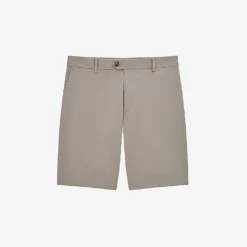 Reiss Wicket Buttoned-pocket Stretch-cotton Chino Shorts