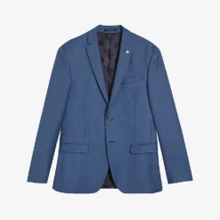 Ted Baker Camdejs Single-breasted Slim-fit Wool Suit Jacket