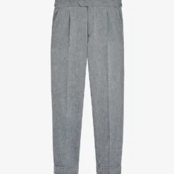 Reiss Map Tapered Mid-rise Stretch-woven Trousers