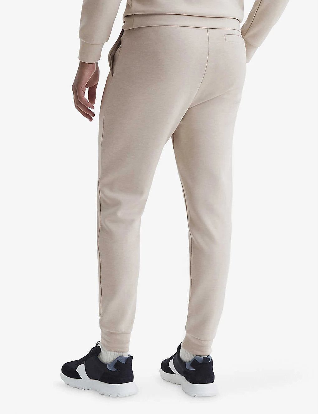 Reiss Premier Seam Neoprene Jogging Bottoms - Image 4