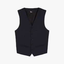 THE KOOPLES Tailored V-neck Wool Waistcoat