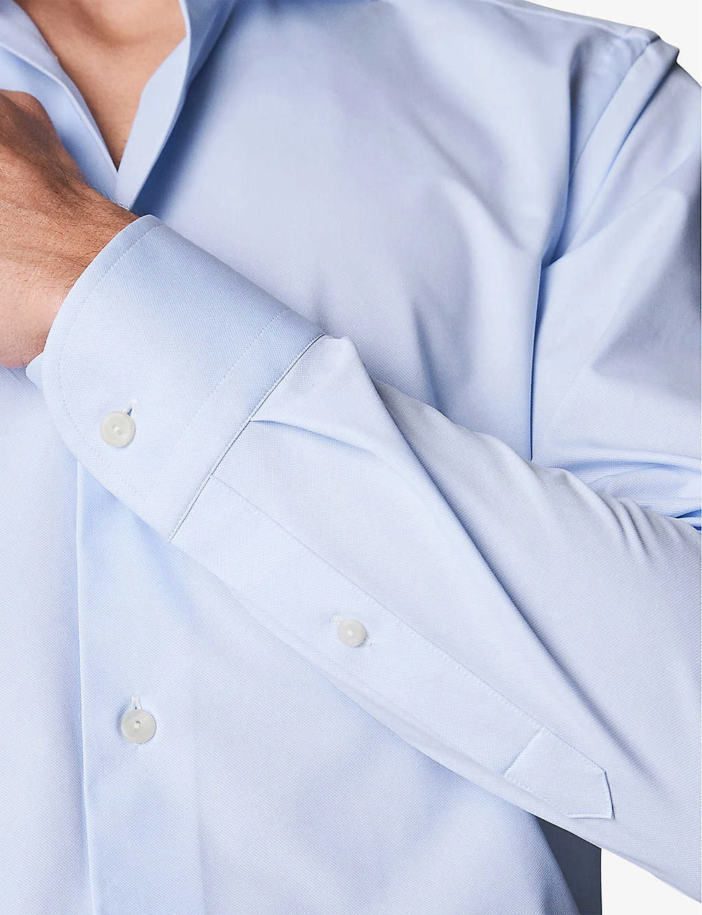 ETON Four-way Stretch Slim-fit Recycled-polyamide Shirt - Image 5