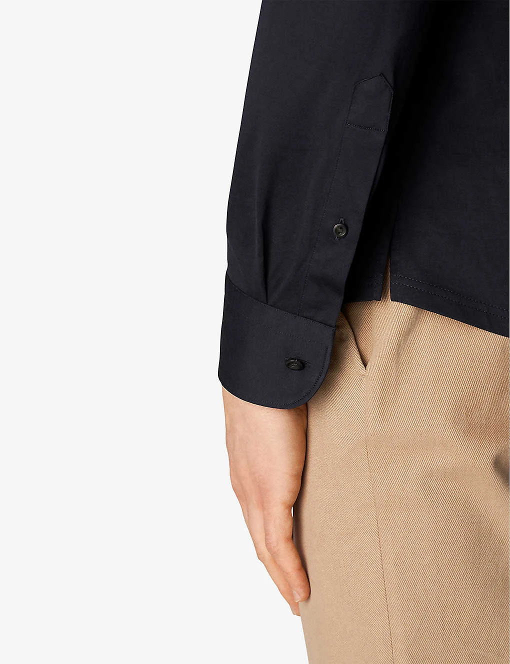 ETON Casual Contemporary-fit Cotton-jersey Shirt - Image 5