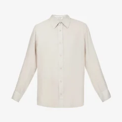 Unisex Rose Quartz Checked Cashmere Shirt