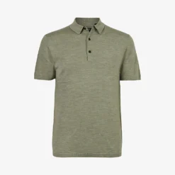 AllSaints Mode Ramskull-embroidered Slim-fit Wool Polo Shirt