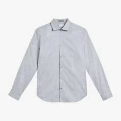 Ted Baker Oxcomb Jacquard-design French Cuff Cotton Shirt