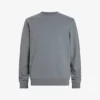 AllSaints Haste Ramskull-embroidered Organic-cotton Jumper