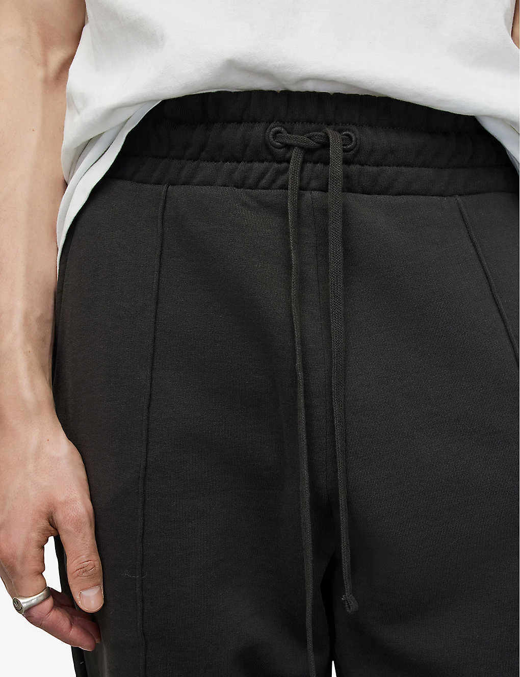 AllSaints Ari Straight-leg Organic-cotton Jogging Bottoms - Image 5