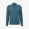 Boss Leisure Long-sleeved Cotton-jersey Polo Shirt