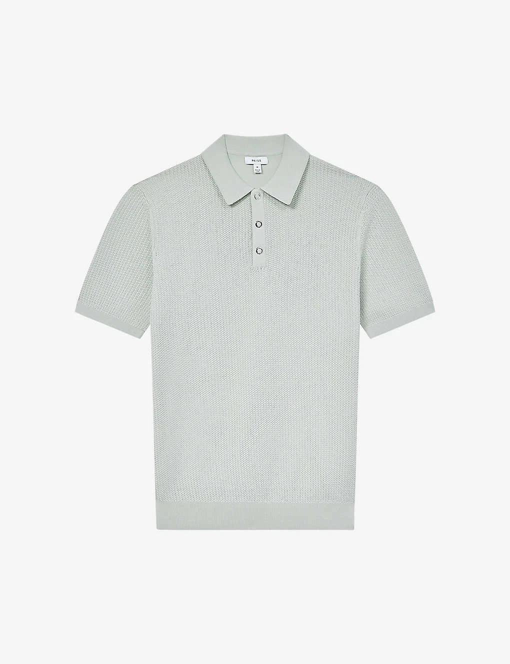 Reiss Bennie Slim-fit Cotton-knit Polo Shirt
