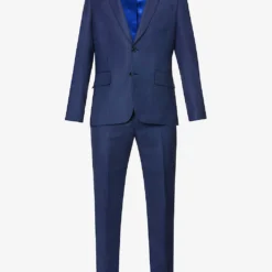 PAUL SMITH Birdseye-pattern Soho-fit Wool Suit