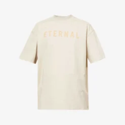 Fear Of God Eternal Brand-print Relaxed-fit Cotton-jersey T-shirt