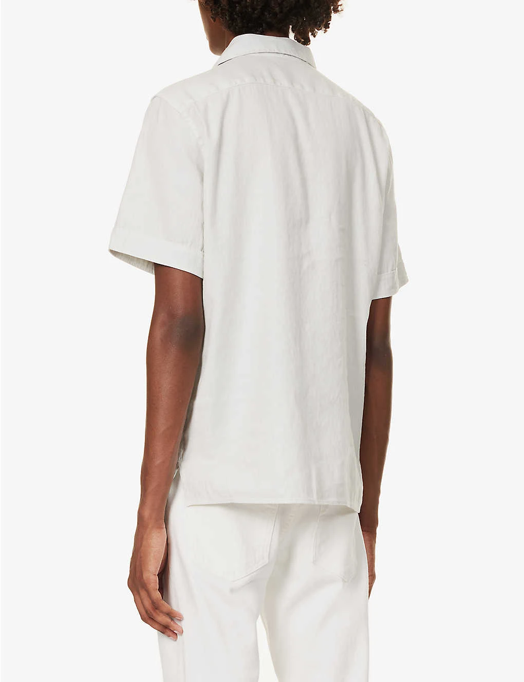 ELEVENTY Double-pocket Boxy-fit Linen-blend Shirt - Image 4