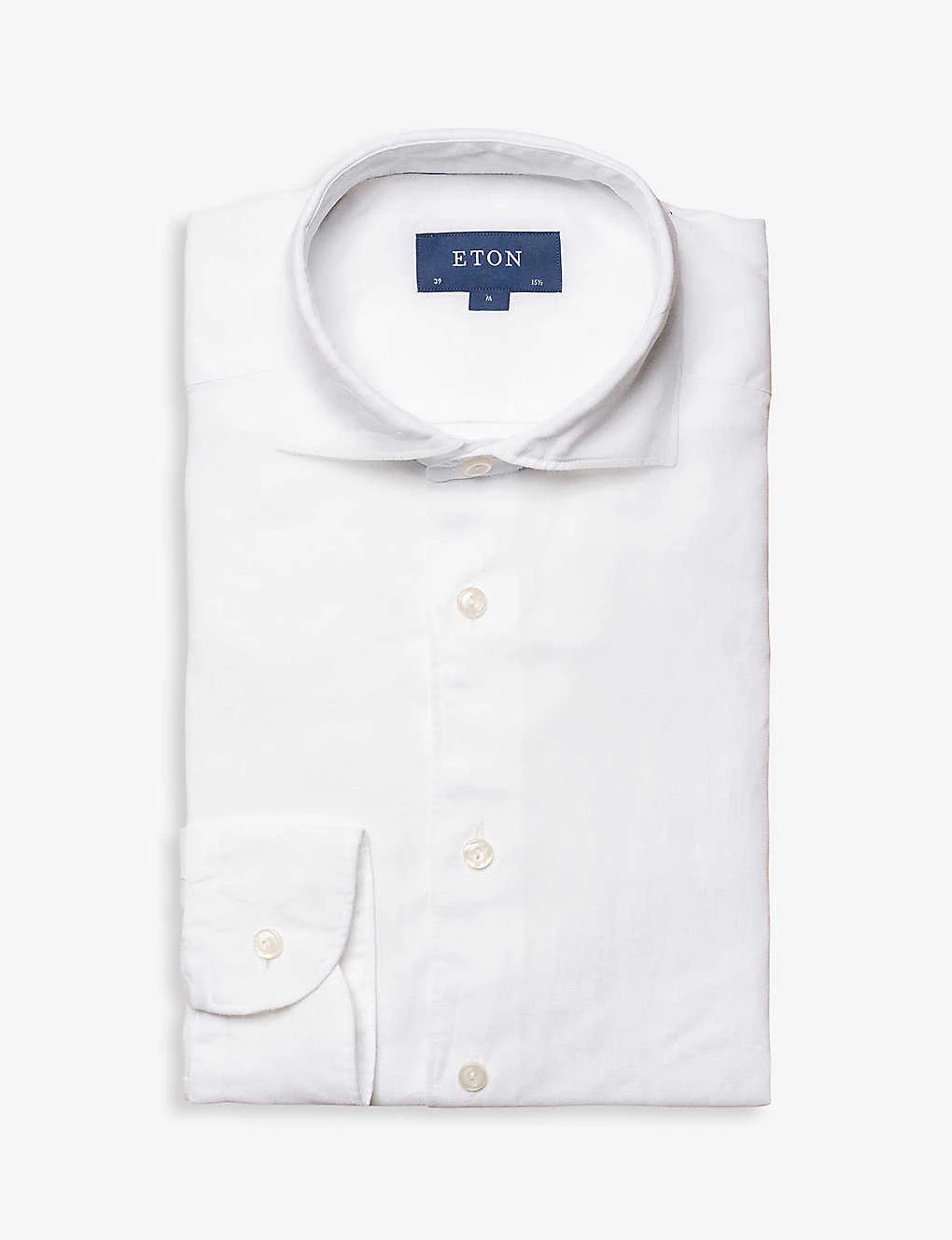 ETON Casual Spread-collar Linen Shirt - Image 2