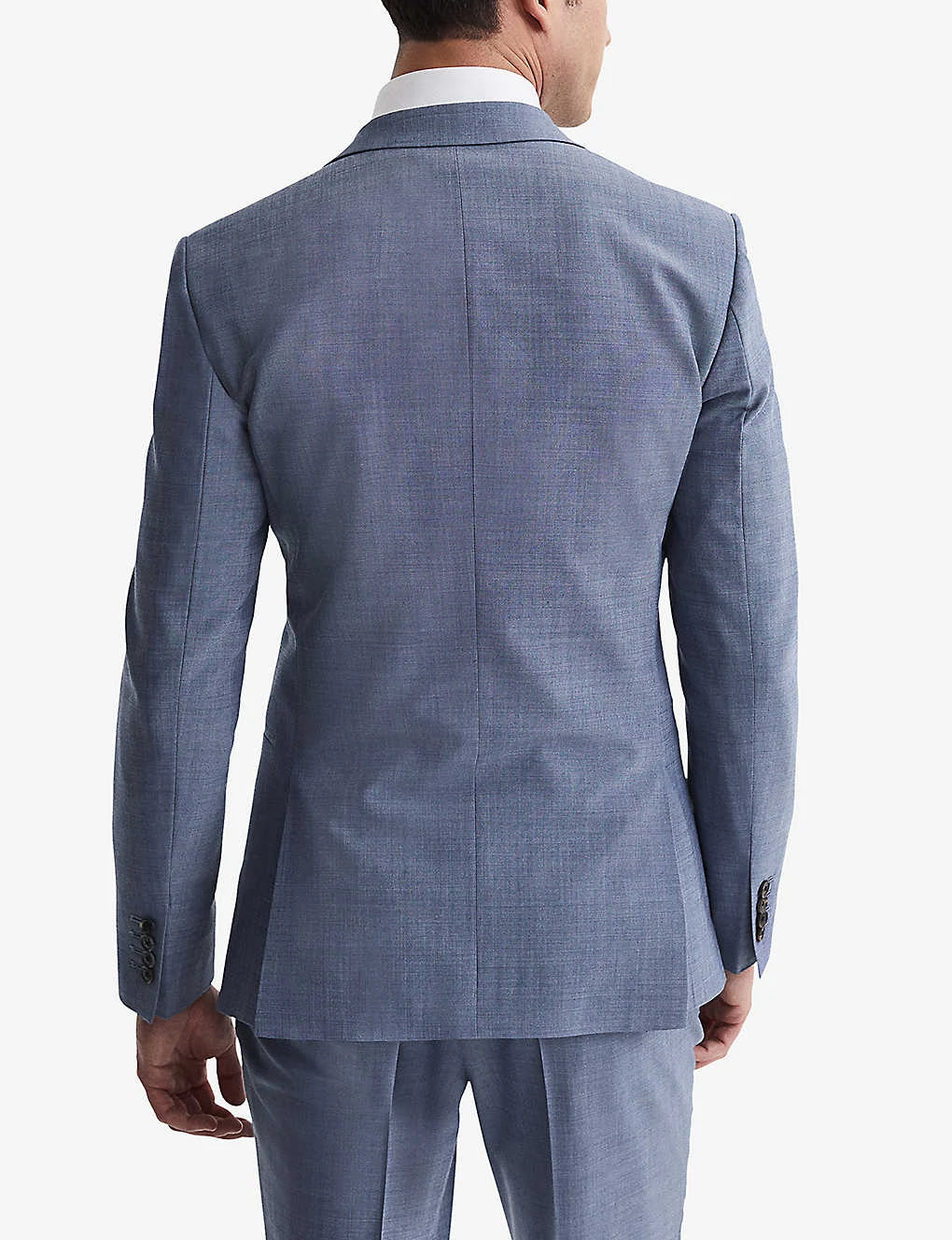 Reiss Wish Slim-fit Stretch Wool-blend Blazer - Image 4