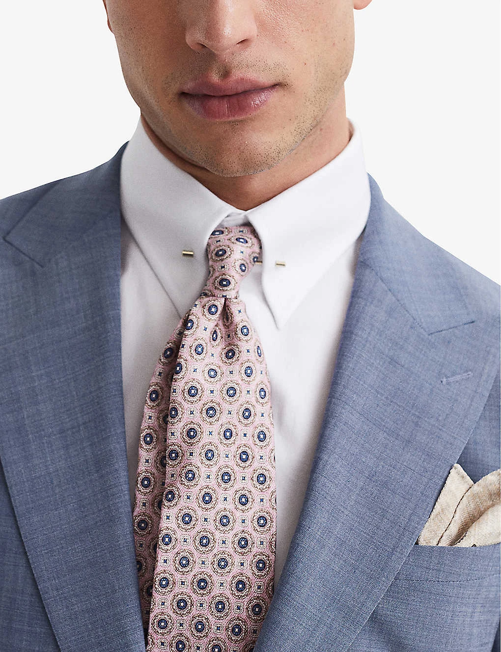 Reiss Wish Slim-fit Stretch Wool-blend Blazer - Image 5