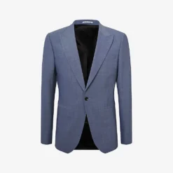 Reiss Wish Slim-fit Stretch Wool-blend Blazer