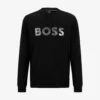 Boss Athleisure Logo-print Cotton-blend Sweatshirt