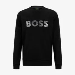 Boss Athleisure Logo-print Cotton-blend Sweatshirt
