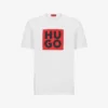 Hugo Logo-print Organic-cotton T-shirt