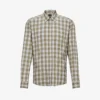 Boss Checked Regular-fit Stretch-woven Shirt