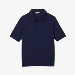 Sandro Button-placket Cotton Polo Shirt