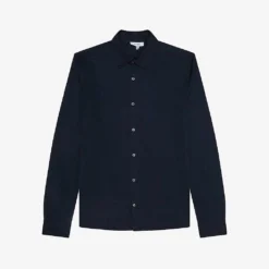 Reiss King Mercerised Cotton-jersey Shirt