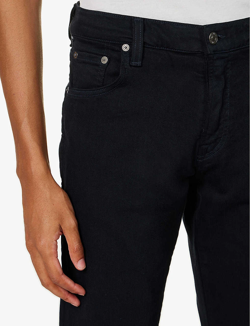 CITIZENS OF HUMANITY Adler Brand-patch Regular-fit Tapered-leg Stretch-woven Trousers - Image 5