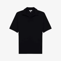 Reiss Duchie Open-collar Short-sleeve Wool Polo