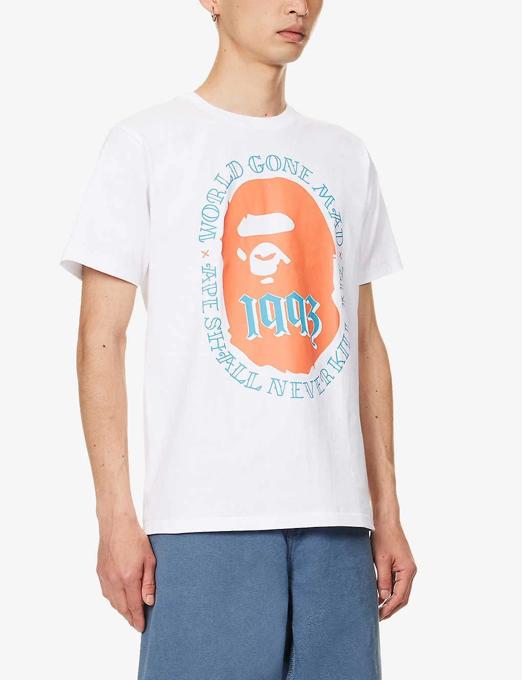 Ape Head 1993 Logo-print Cotton-jersey T-shirt - Image 3