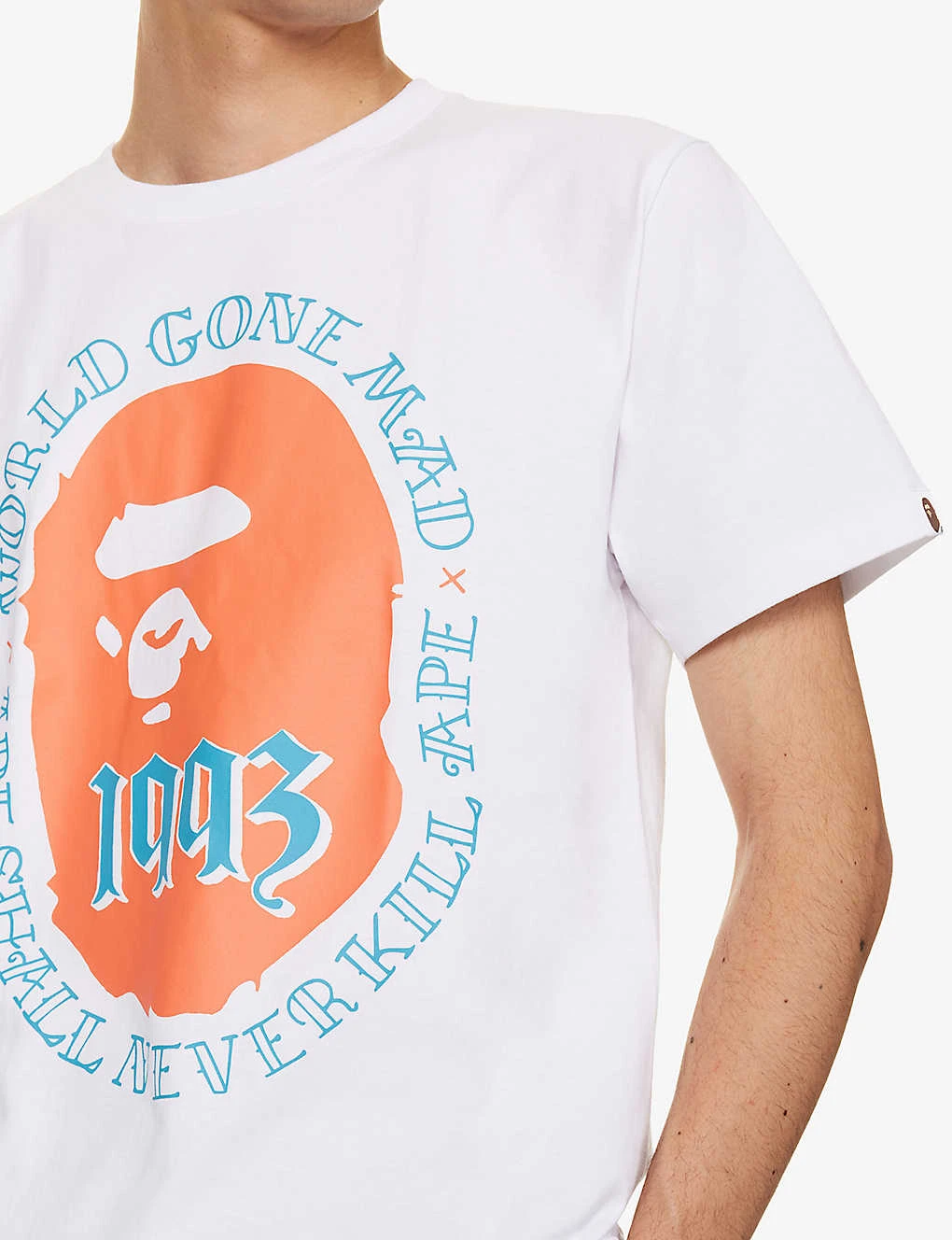 Ape Head 1993 Logo-print Cotton-jersey T-shirt - Image 5