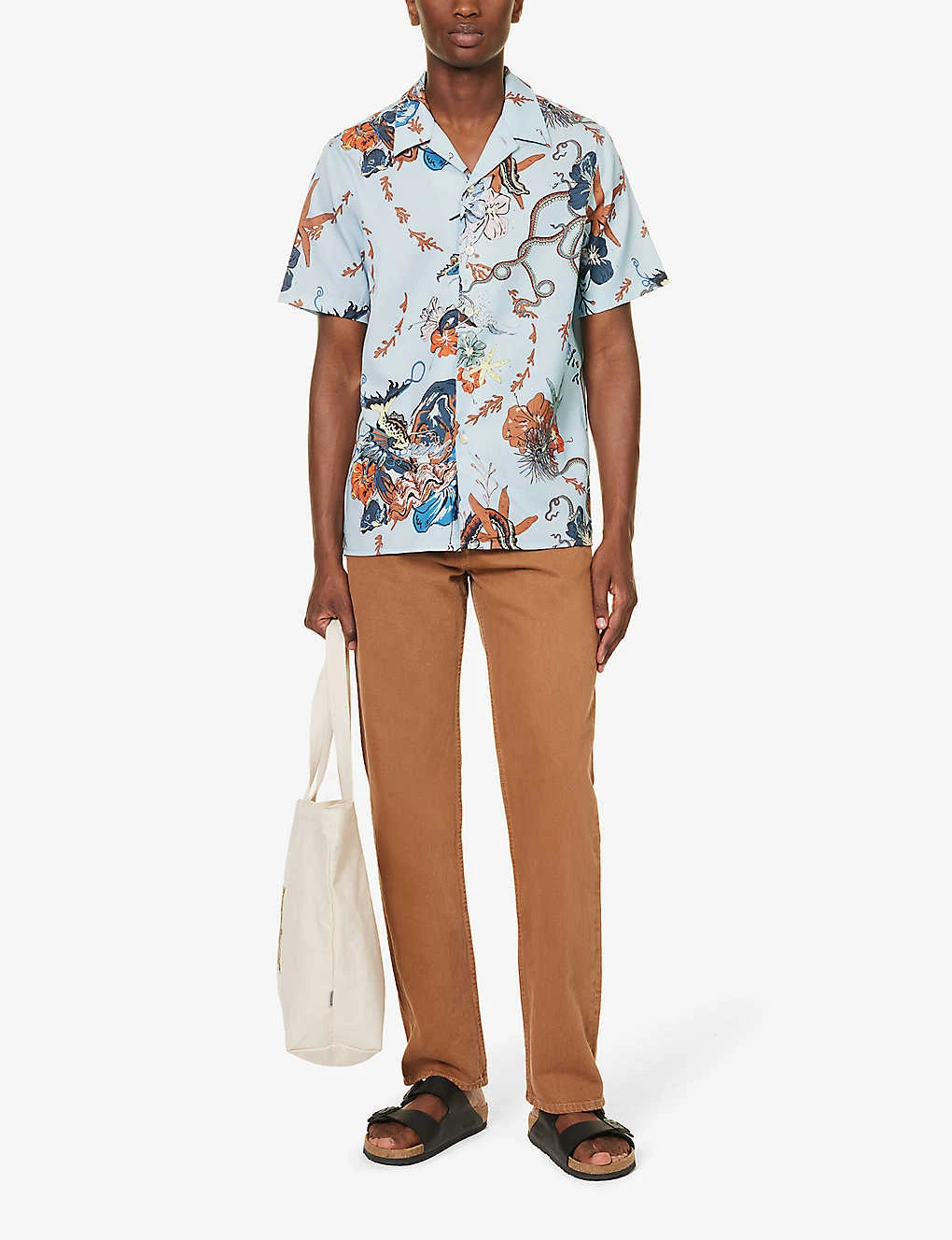 Vacay Graphic-print Relaxed-fit Woven Shirt - Image 2