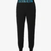 Calvin Klein Branded-waistband Tapered-leg Cotton-blend Jogging Bottoms