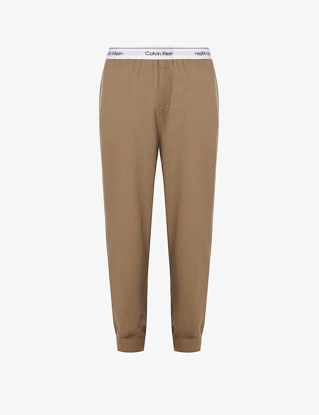 Calvin Klein Logo-band Stretch-cotton And Recycled-polyester Blend Jogging Bottoms
