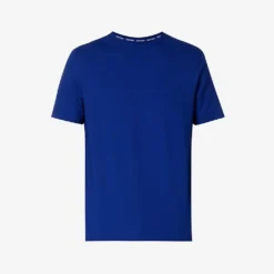 Calvin Klein Logo-appliqué Stretch-cotton T-shirt