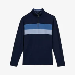 Ted Baker Veller Stripe-panel Woven Sweatshirt