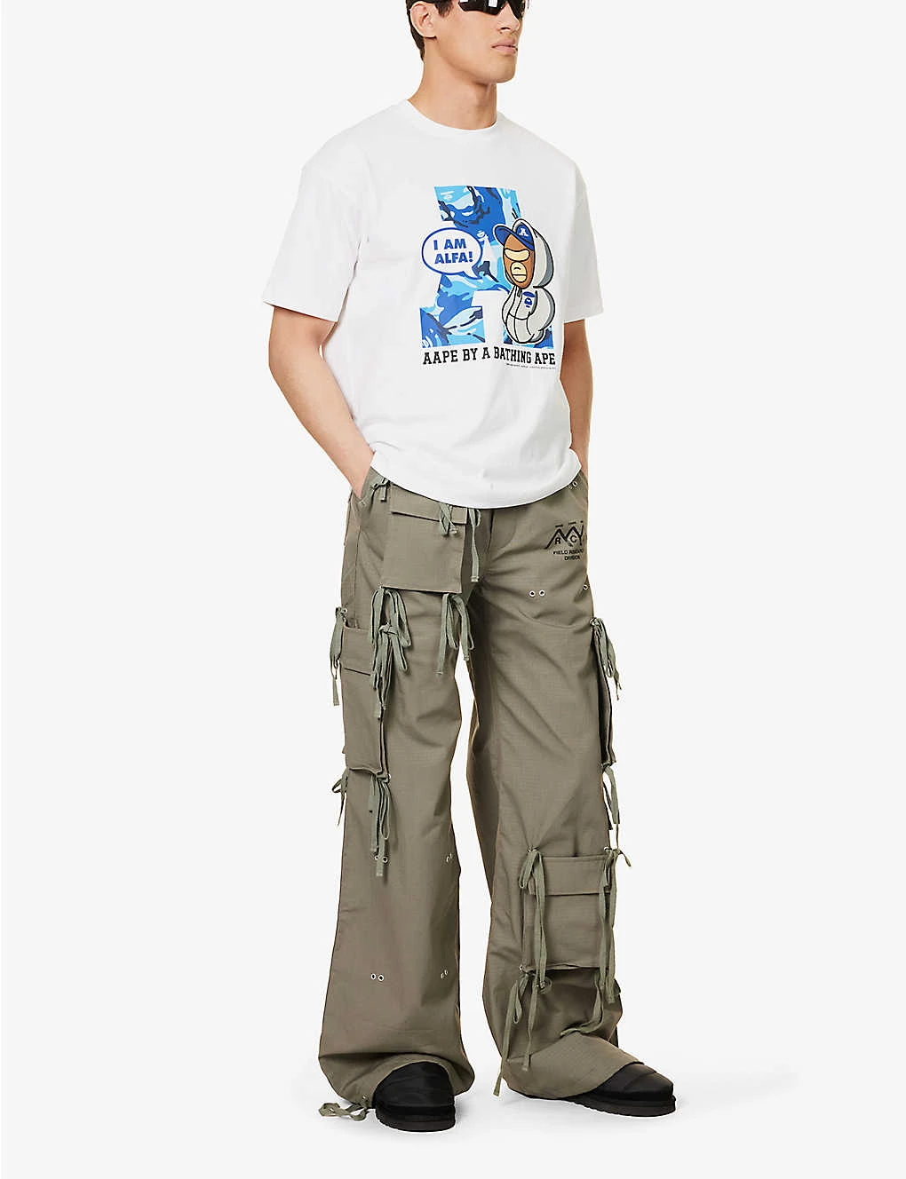 Varsity Graphic-print Cotton-jersey T-shirt - Image 2