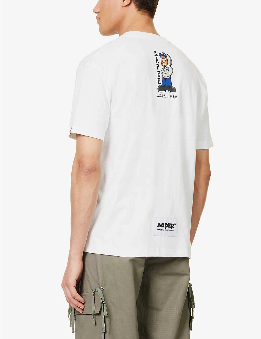 Varsity Graphic-print Cotton-jersey T-shirt - Image 4