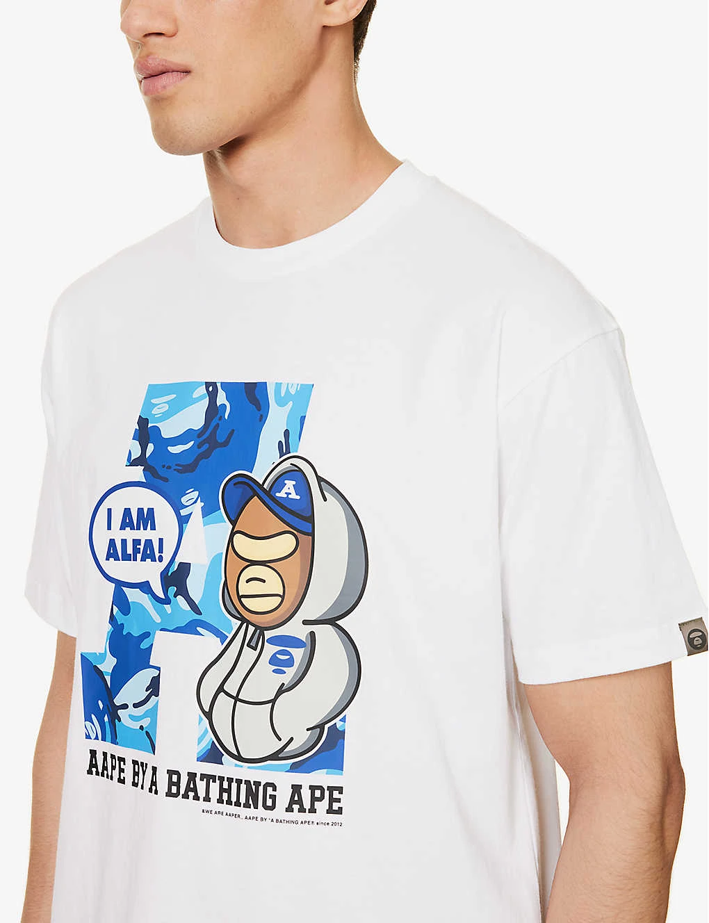 Varsity Graphic-print Cotton-jersey T-shirt - Image 5