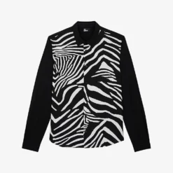 THE KOOPLES Zebra-print Woven Shirt