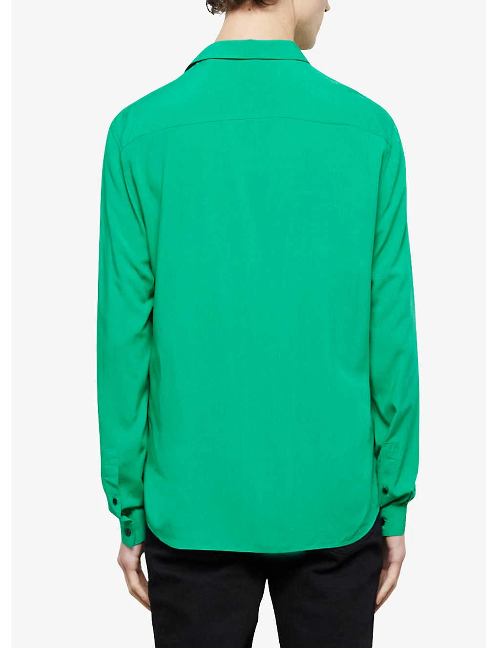 THE KOOPLES Classic-collar Relaxed-fit Woven Shirt - Image 4