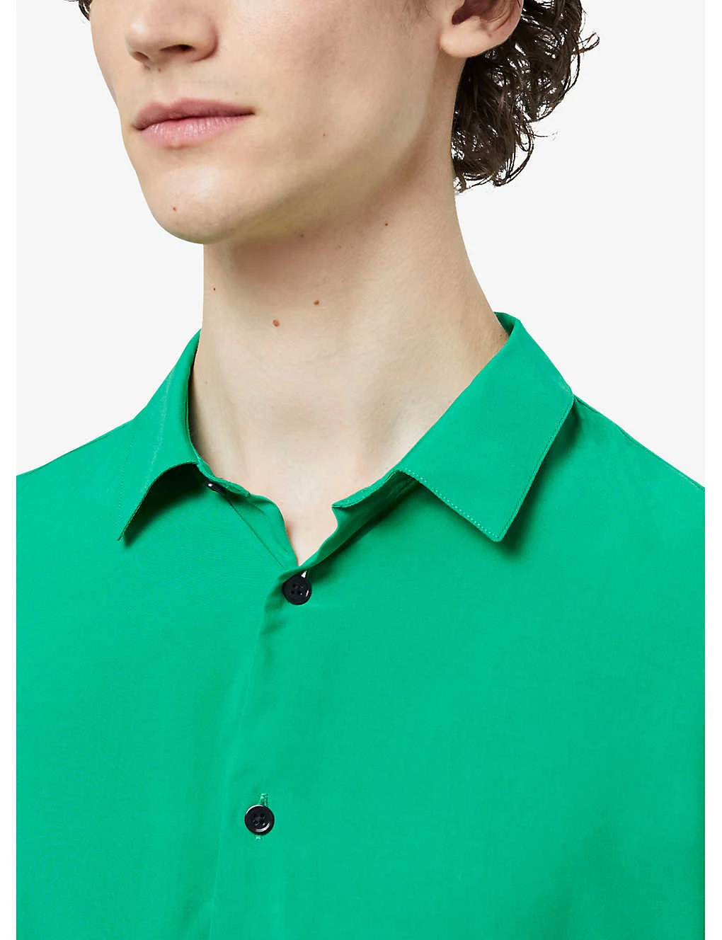 THE KOOPLES Classic-collar Relaxed-fit Woven Shirt - Image 5